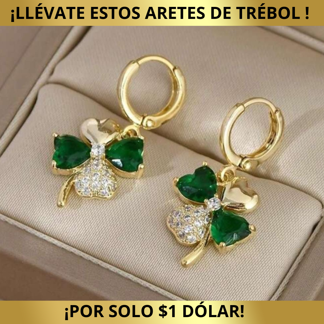 Aretes Mariposa + Oferta