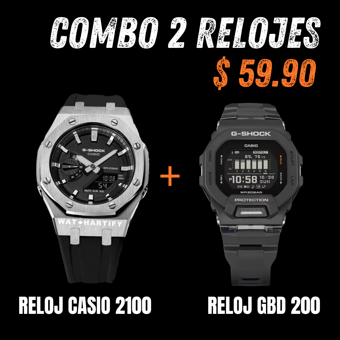 COMBO 2 RELOJES X 59.90